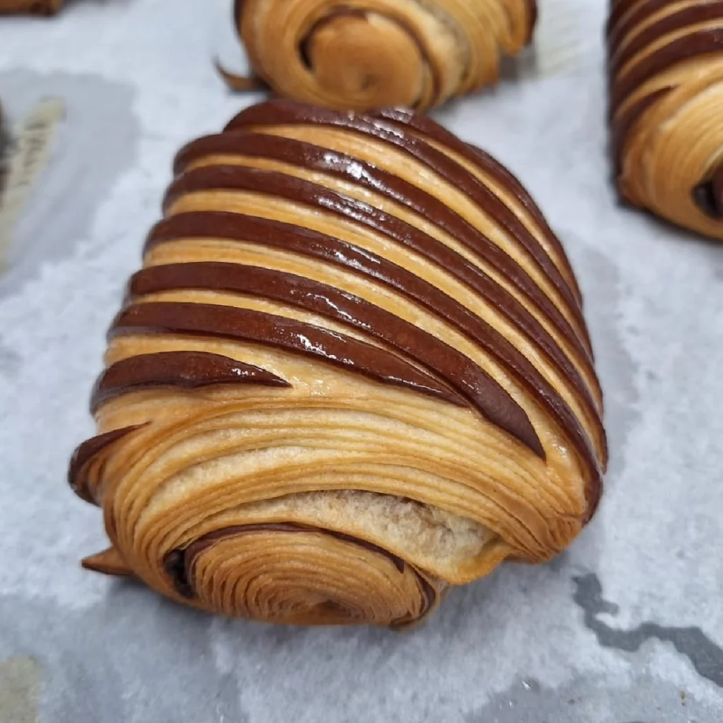 Photo d'un pain au chocolat